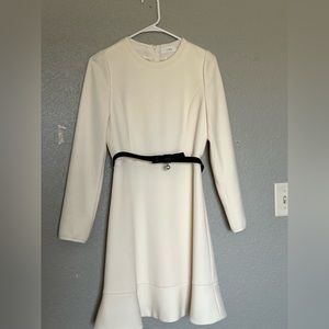 South Korean brand LINE cute and classy winter dress.